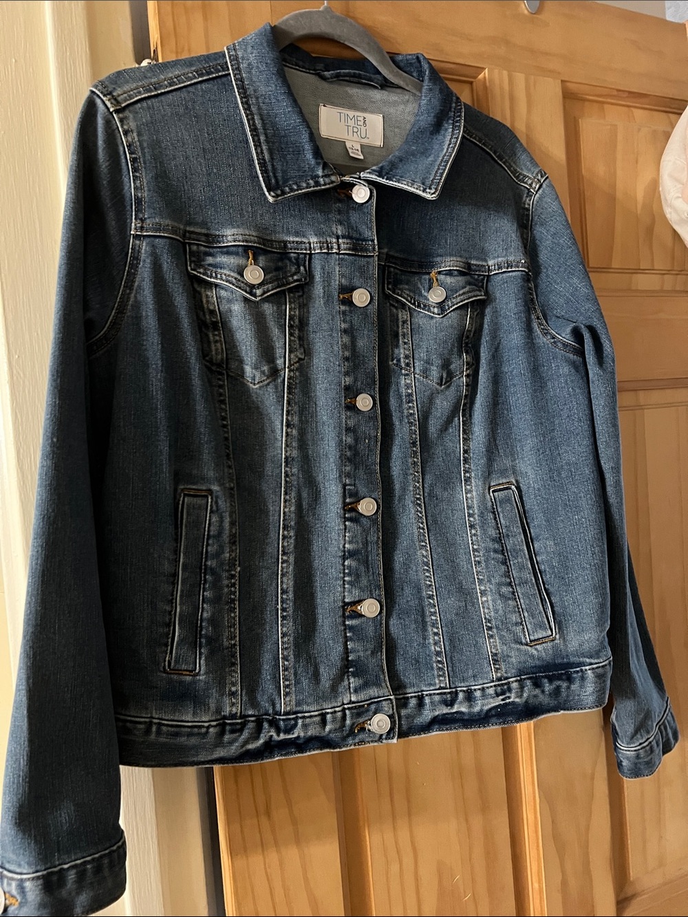 Dark Wash Denim Jacket NWOT